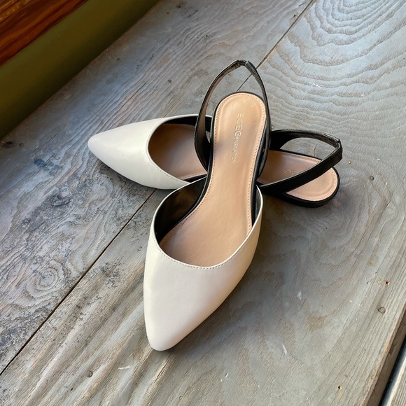 BCBGeneration Shoes - NWOT BCBGeneration Eliana white point sling back 8